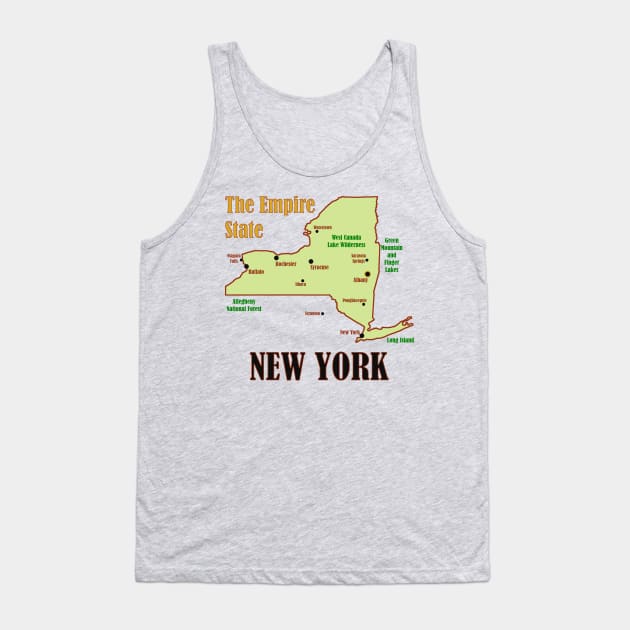 New York Tank Top by Pr0metheus